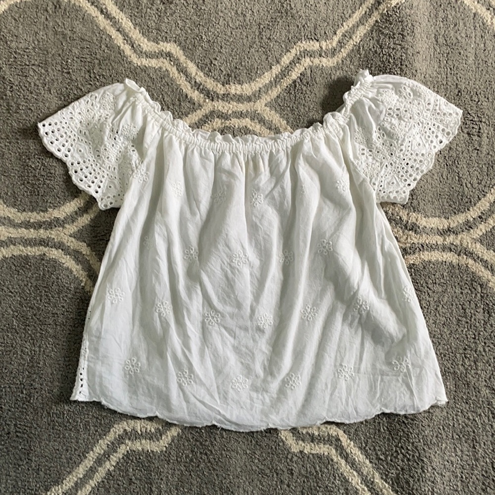 Off The Shoulder Crop Top
